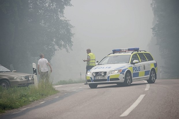 Na Švedskem divja najhujši gozdni požar v zadnjih desetletjih 