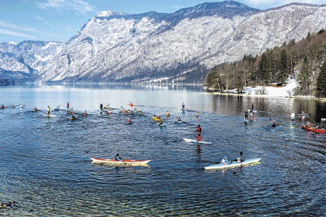 Nezadovoljni veslači se vračajo v Bohinj 