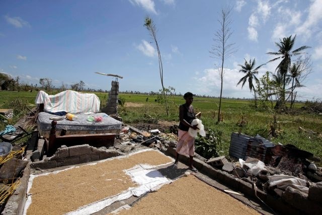 Opustošenje na Haitiju, ki ga je za seboj pustil orkan Matthew. (Foto: Reuters)