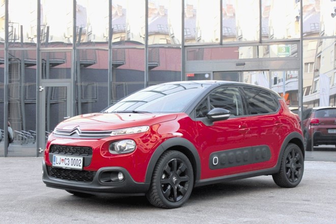 Citroën C3: Izstopajoč