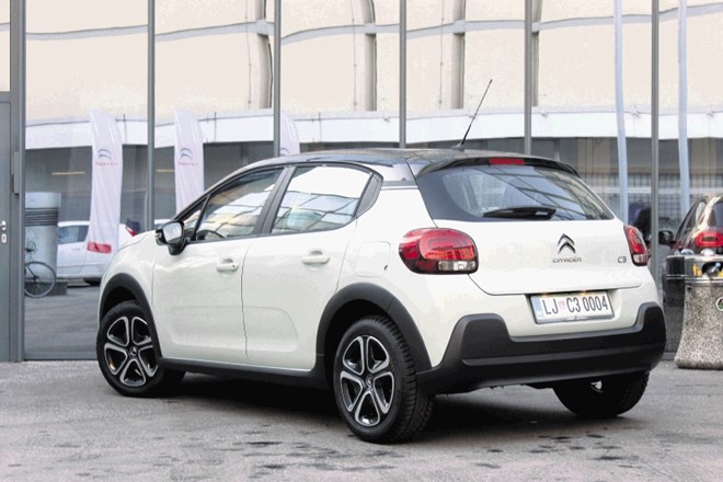 Citroën C3: Izstopajoč