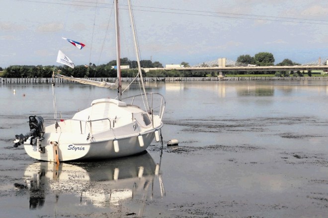 V 420 hektarjev velikem akumulacijskem jezeru se že dve leti nabirajo naplavine in smrdljiv mulj. Ponekod je jezero globoko...