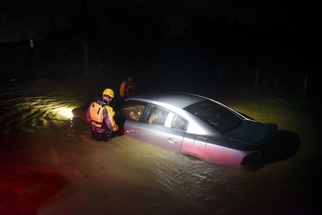 Po divjanju orkana Irma na dveh otokih ostale zgolj ruševine