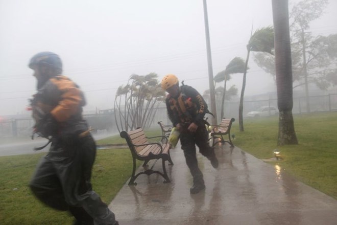 Po divjanju orkana Irma na dveh otokih ostale zgolj ruševine