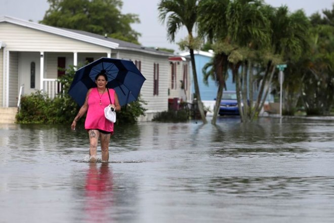 Po divjanju orkana Irma na dveh otokih ostale zgolj ruševine