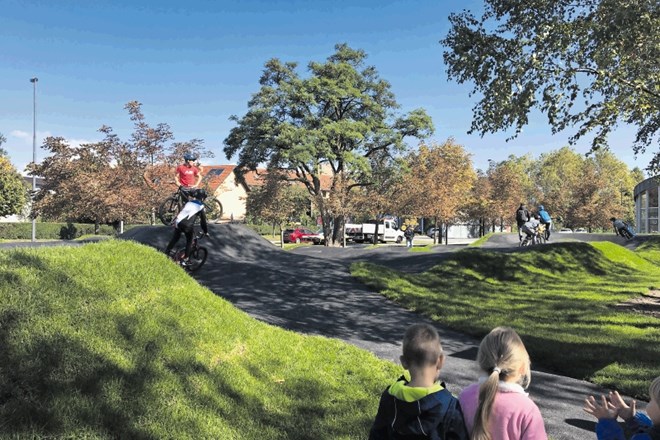 Za Bežigradom odprli drugi kolopark, sledi jih še več