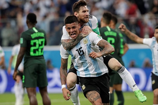 Marcos Rojo rešil Argentince, ki jih sedaj čaka Francija