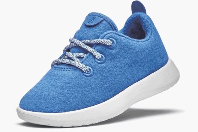 V Allbirds izdelujejo tudi en model otroških volnenih copat.