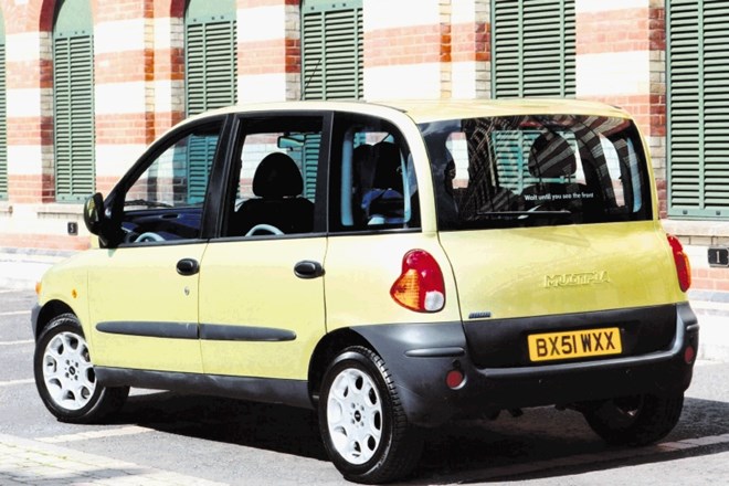 Fiat multipla: niso razumeli, zakaj so tako srečni