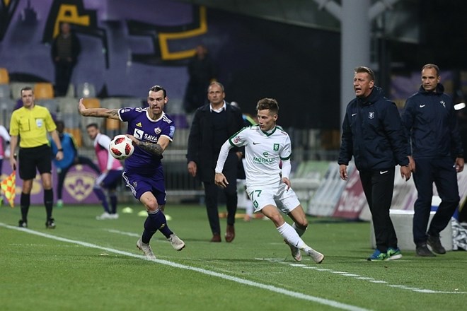 #foto #video Olimpija po velikem preobratu do zmage na vročem derbiju