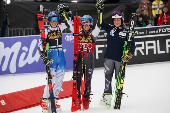 Zgodovinski remi Mikaele Shiffrin in Petre Vlhove