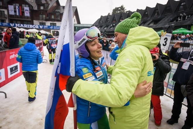 Zgodovinski remi Mikaele Shiffrin in Petre Vlhove