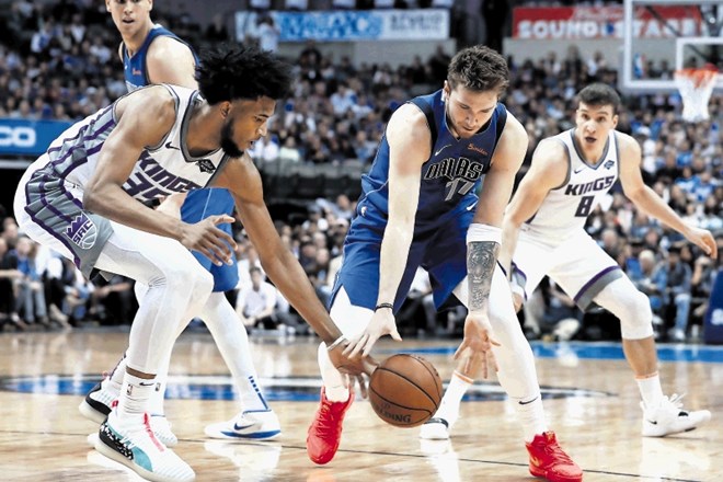 Košarka Dallasa Luka Dončić je na tekmi proti Sacramentu dosegel že svoj sedmi trojni dvojček v ligi NBA.