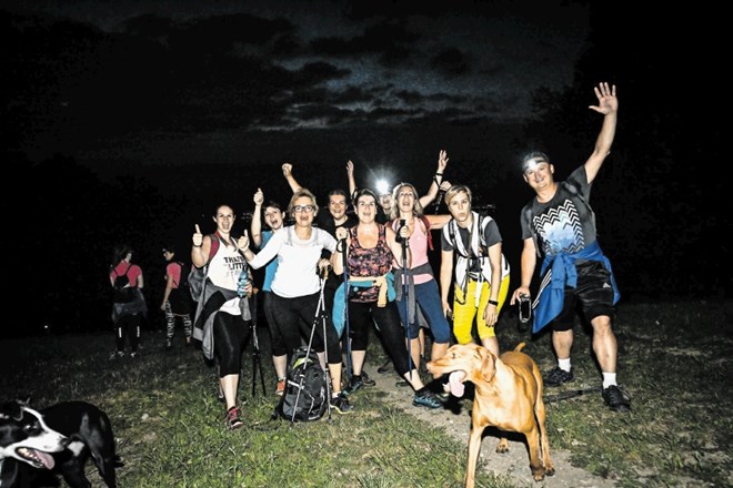 Tudi v Mariboru je med udeleženci tlela le pozitivna energija.