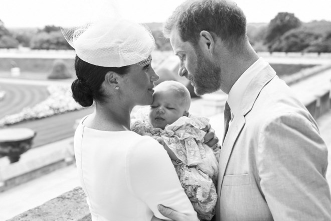 #foto Krstili sina princa Harrya in Meghan