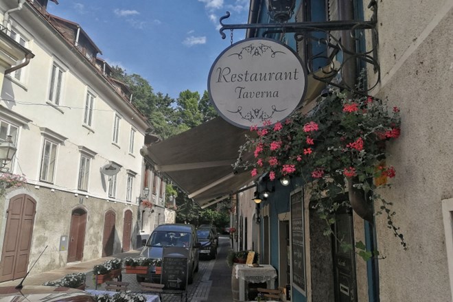 Taverna Tatjana in eden najlepših vrtov v Ljubljani