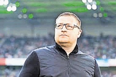 Max Eberl je jezen zaradi odziva turških oblasti.