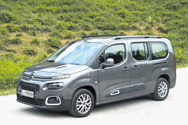 Citroën berlingo XL  blueHDI 130: Skrinjica velikih želja