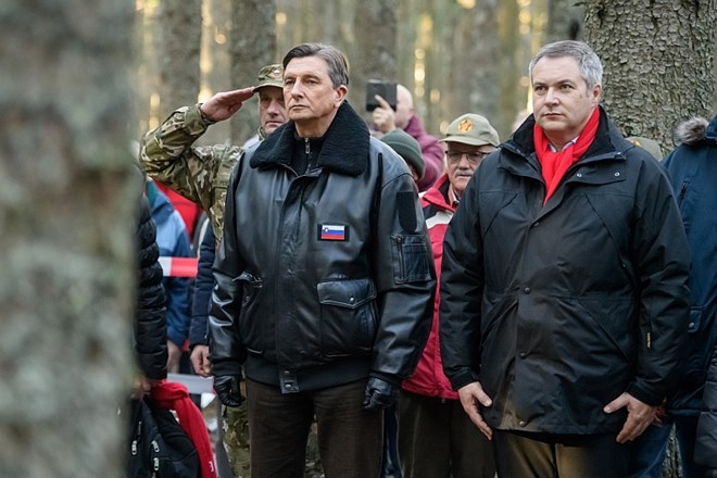 #foto Na Osankarici so se poklonili 77-letnici zadnjega boja Pohorskega bataljona