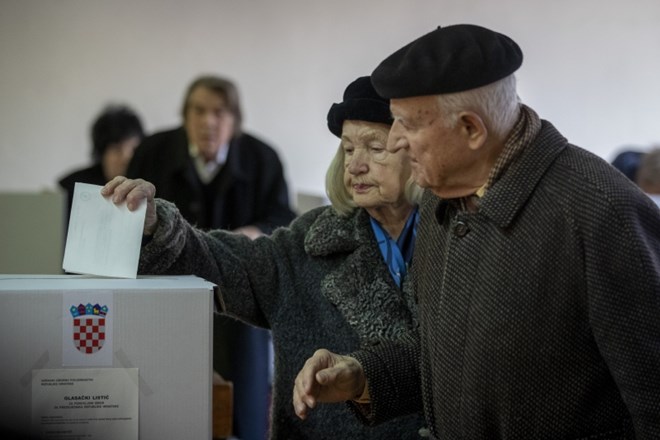 Današnje volitve na Hrvaškem.