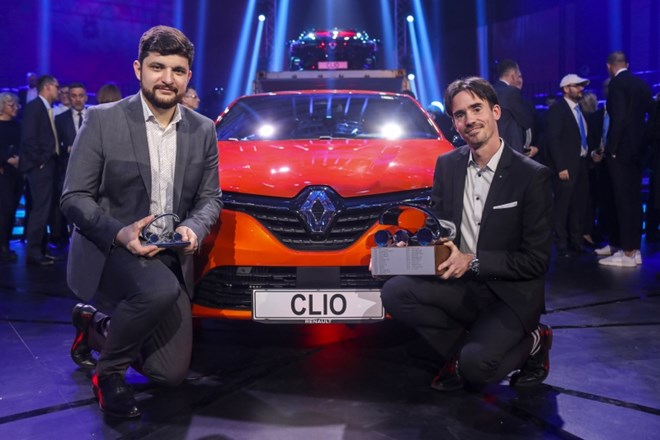 #foto  Renault clio je slovenski avto leta 2020