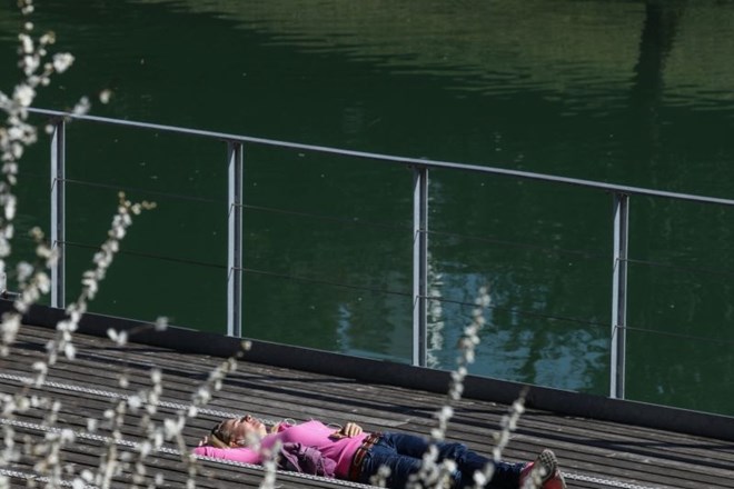 #fotogalerija Pomlad v (skoraj) prazni Ljubljani