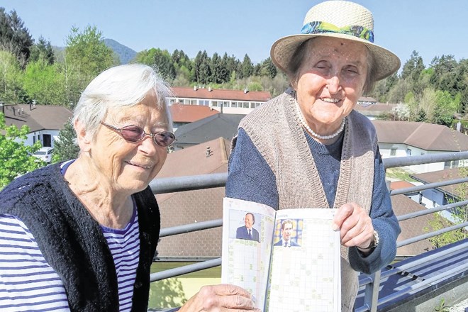 Pri stotih letih še rešuje križanke