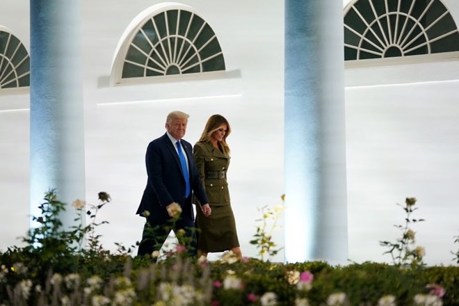 #foto #video Melania Trump povzdigovala soproga in se držala svojih tem