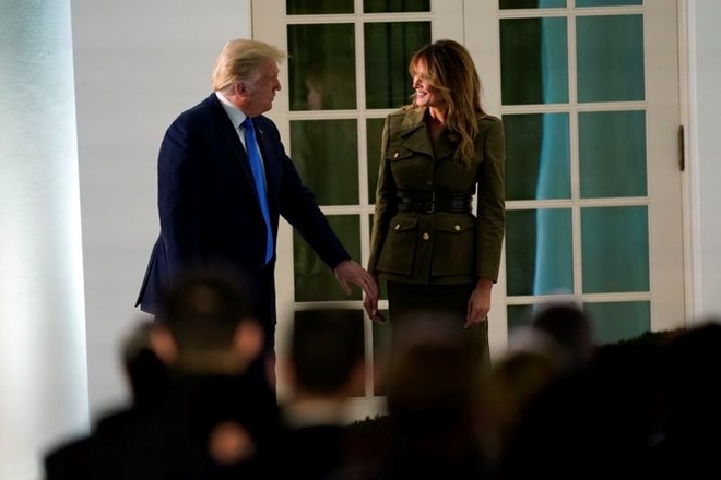 #foto #video Melania Trump povzdigovala soproga in se držala svojih tem