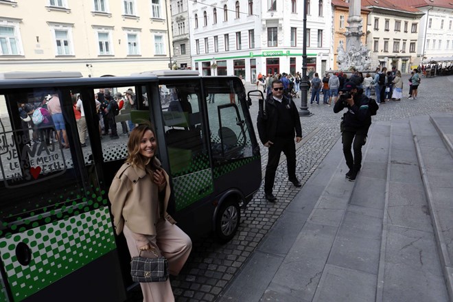 Soproga teniškega zvezdnika Novaka Đokovića v Ljubljani