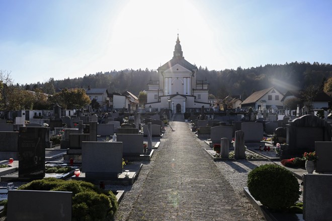 Tri četrtine ljubljanskih grobov je na pokopališču Žale