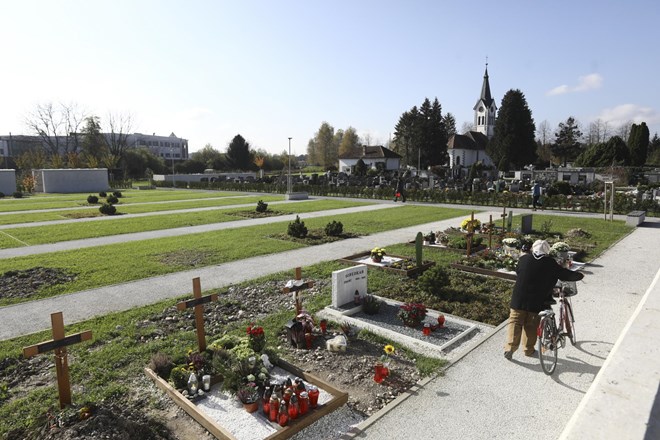 Tri četrtine ljubljanskih grobov je na pokopališču Žale