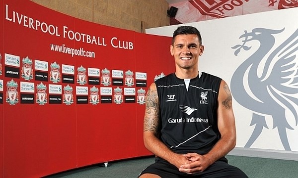 Dejan Lovren je včeraj zvečer postal nov član Liverpoola. (Foto: liverpoolfc.com) 