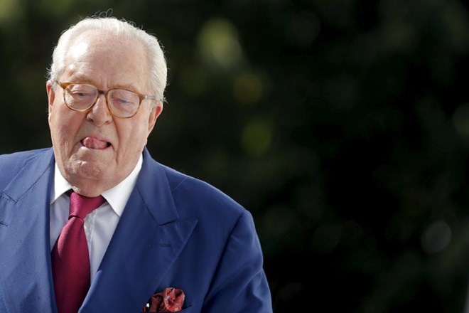 Iz lastne nacionalne fronte izključeni Jean-Marie Le Pen se še ni predal