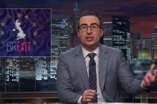 John Oliver v zgodbo o Brexitu vpletel tudi Slovenijo