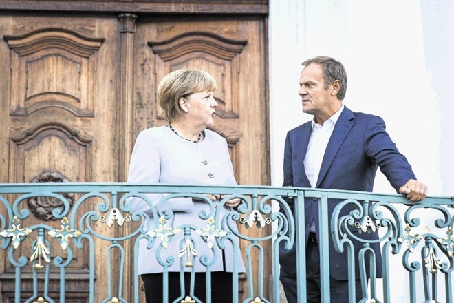 Konzultacije o pogajanjih EU z Veliko Britanijo  sta v četrtek  v Berlinu začela  Angela Merkel in Donald Tusk.