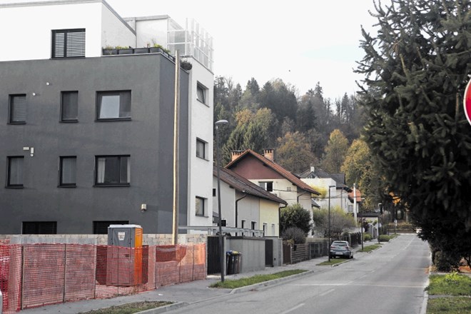 Veliki vilabloki kazijo podobo soseske, v kateri so nekoč prevladovale vile in enodružinske hiše.