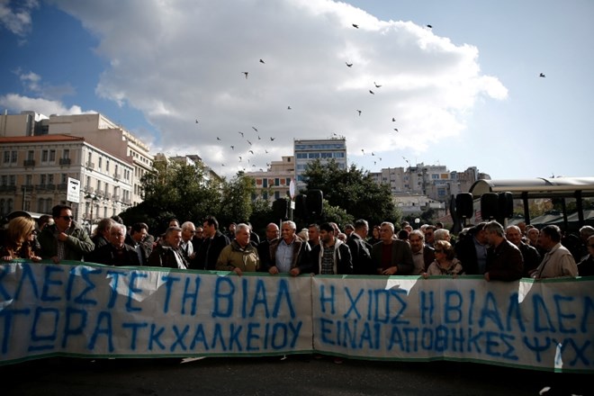 Na današnjem shodu v Atenah.