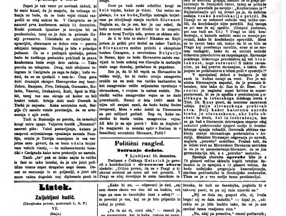 Zgodovinska fronta: Tiskovna svoboda ne dopušča, da bi kaj več govorili