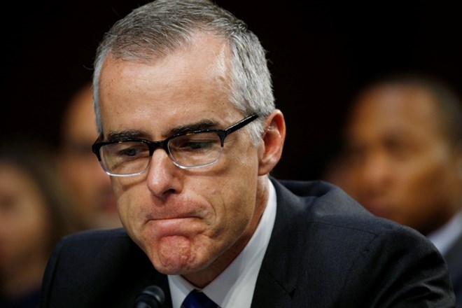 Namestnik direktorja ameriške zvezne policije FBI Andrew McCabe.