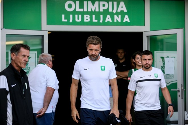 Trener NK Olimpija Igor Bišćan.