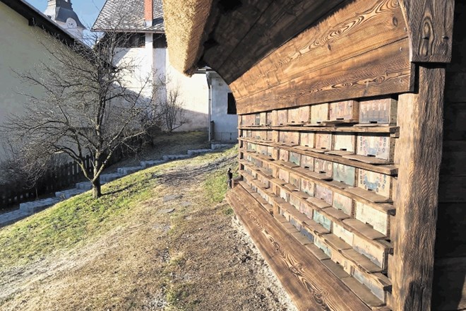 Namesto s skodlami je Janšev čebelnjak na Breznici ponovno pokrit s slamo, kot v časih, ko je na tem mestu čebelarske...