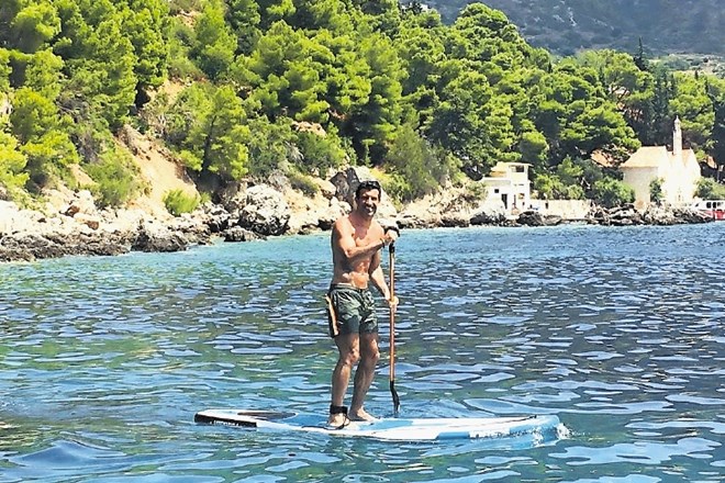 Luis Figo na Jadranu dopustuje že drugo leto zapored.