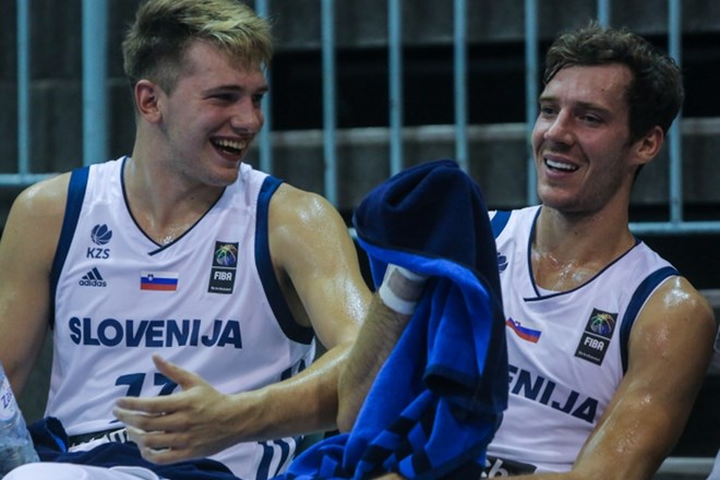 Luka Dončić in Goran Dragić