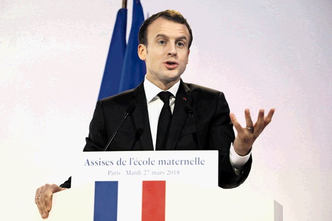 Francoski predsednik Emmanuel Macron.