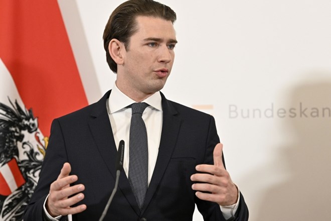 Avstrijski kancler Sebastian Kurz