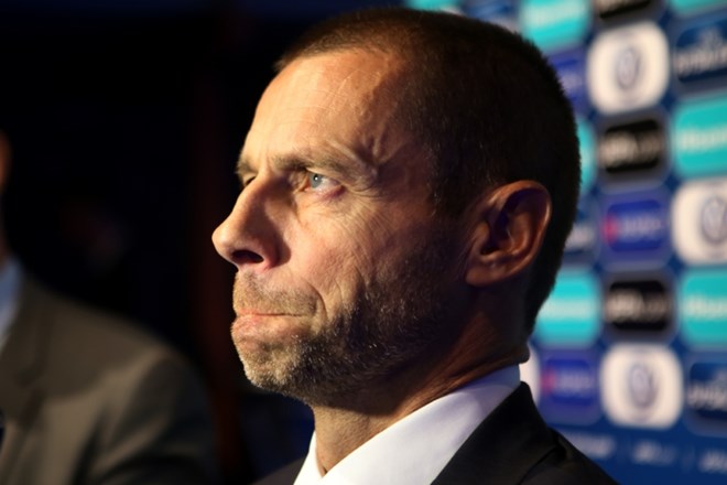 Predsednik UEFA Aleksander Čeferin