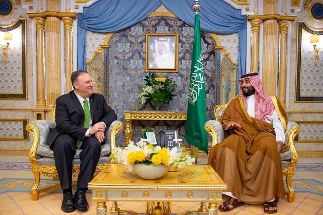 MIke Pompeo in Mohamed bin Salman sta Iranu namenila nove obtožbe.