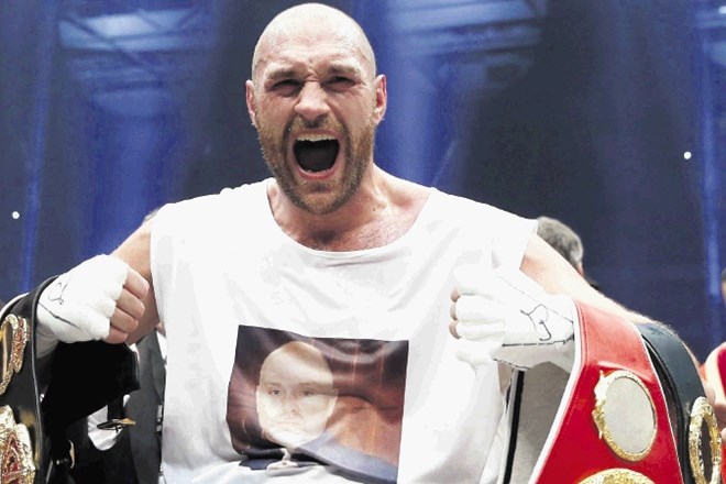 Tyson Fury, znan tudi kot Gypsy King, je rojen zabavljač.