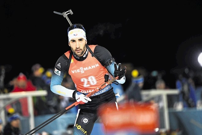 Martin Fourcade je dosegel že 77. posamično zmago v svetovnem pokalu.